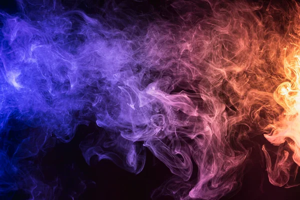 Abstract Pink Blue Smoke Background Seamless Texture — Stock Photo, Image