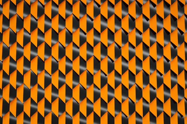 3d illustration  orange  pattern in geometric ornamental style . Abstract  geometric background, texture  .  Pattern Floor Mosaic