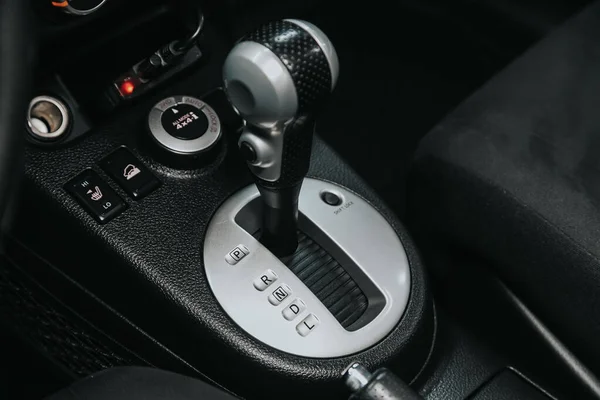 Новосибирск Россия Сентября 2020 Года Nissan Trail Gear Shift Автоматическая — стоковое фото