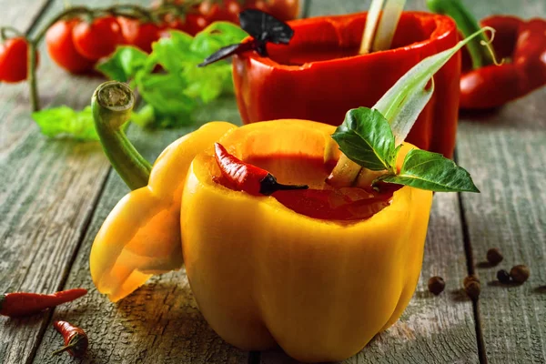 Delicious Bloody Mary Cocktail Made Tomato Juice Vodka Pepper Salt — Stock Photo, Image