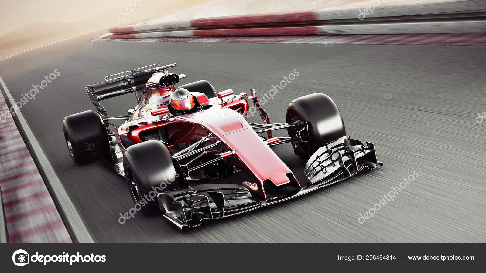 汽车运动竞技队赛车快速移动的通用赛车赛车沿着赛道与运动模糊带文本或复制空间空间的——图库图片© digitalstorm #296464814, image size:1600x900