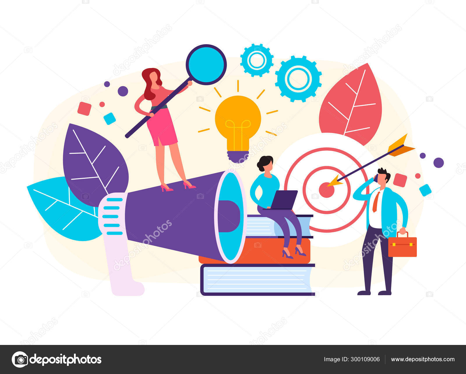 photo Flat Graphic Designer Illustration business management teamwork concept vector flat graphic design illustration vector image by c microbagrandioza vector stock 300109006