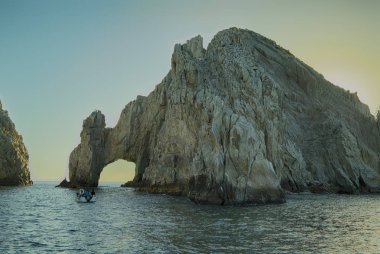 the arc,Sunset at Land's End, Cabo San Lucas, Baja California Sur, Mexico clipart