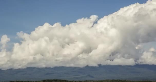 Aktiva Vulkanen Popocatepetl Mexiko — Stockvideo
