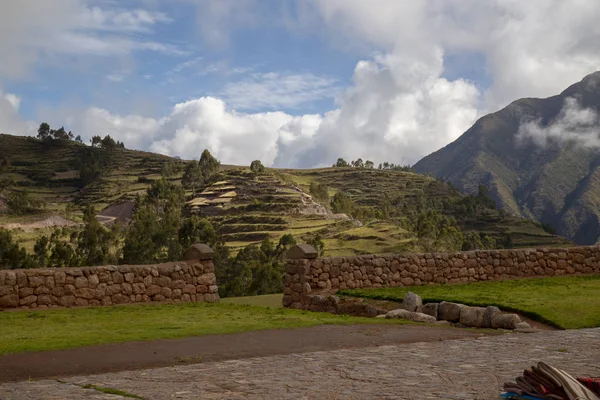 Cusco Peru December 2018 Chinchero Scared Valley — Stock Photo, Image