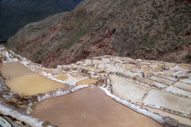Salineras de Maras(Salt ponds of Maras in Peru)