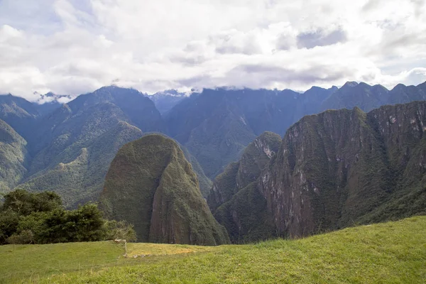 Son Nka Yolu Köprü Machu Picchu Peru Nka Şehri Kayıp — Stok fotoğraf