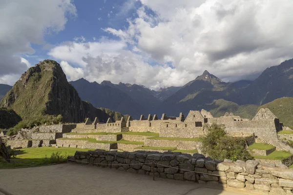 Machu Picchu Perú Detalle Las Ruinas Incas — Foto de Stock