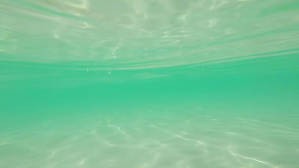 Atardecer Laguna Los Siete Colores Bacalar Quintana Roo Mxico — Vídeo de stock