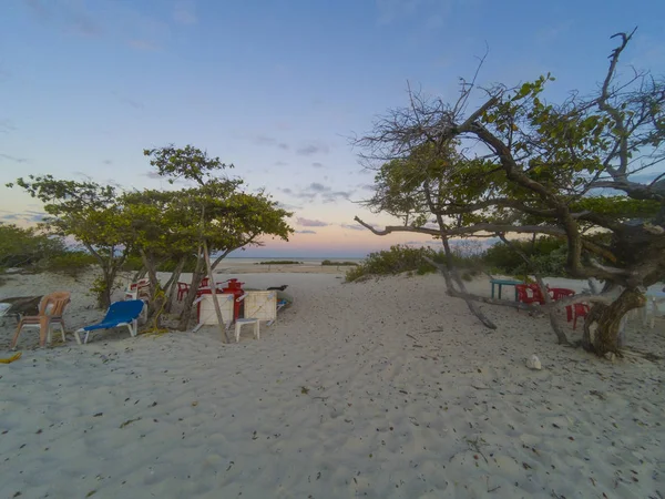 Sonnenaufgang auf der playa blanca, cancun quintana roo, Mexiko — Stockfoto
