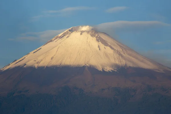 Erupción del volcán popocatepetl México — Foto de Stock