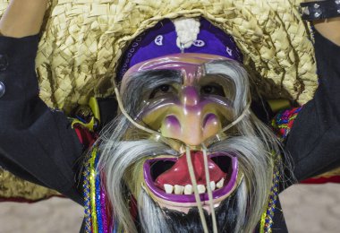 Tecuanes dans grubu, bu dans, Chichimeca ve Zapotec kabileleri kaplan veya tecuani yenmek için güçleri birleştirmek