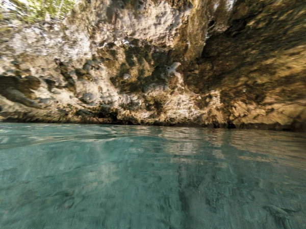 Panoramic view of Turtle house Cenotes Tulum in Yucatan, Mexico — Stock Photo, Image