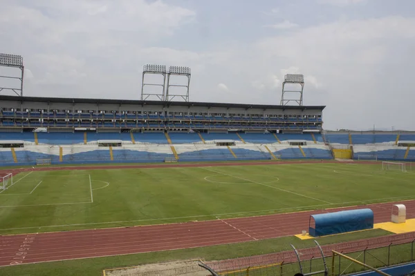 Honduras, San Pedro Sula, maj, 2009: Morazpha n Stadium San Pedro Sula, Honduras - Stock-foto