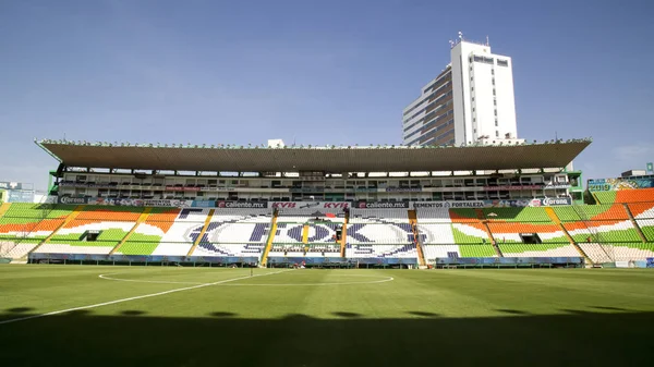 Leon, Guanajuato Meksika- 20 Haziran 2019: Estadio Len, Nou Camp - Club Len F.C. panoramik görünümü — Stok fotoğraf