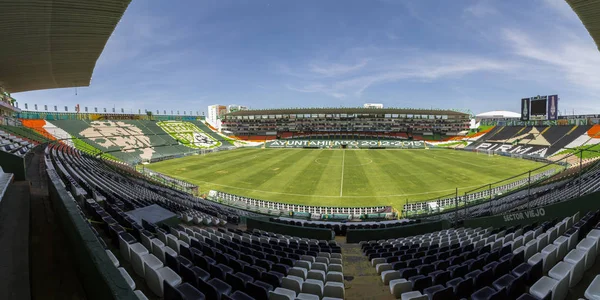 Leon, Guanajuato México- 20 de junio de 2019: Estadio Len, Nou Camp - Club Len F.C. vista panorámica — Foto de Stock