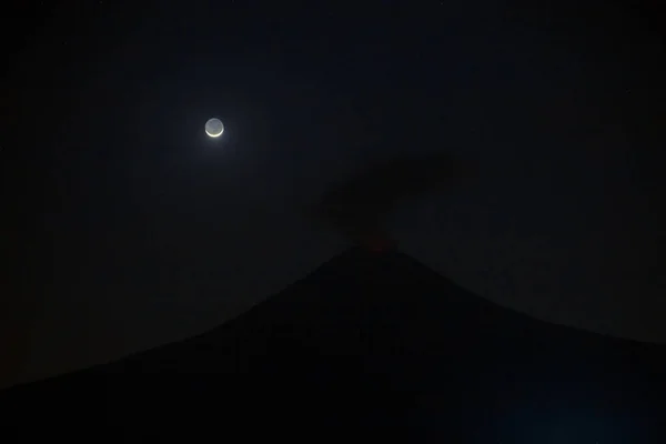 Національний парк ізта-Попо Зояяпан з видом на вулкан Popocatepetl, Мексика — стокове фото