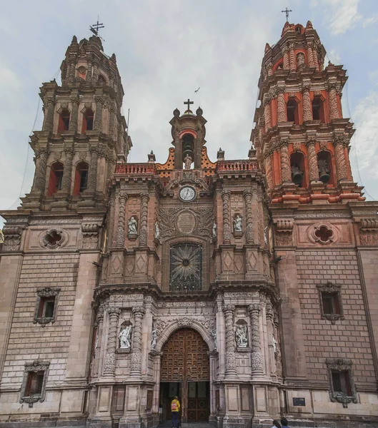 20. juni 2019 san luis potos � �, mexiko: kirchen des historischen zentrums der kolonialstadt san luis potos � � mexiko — Stockfoto