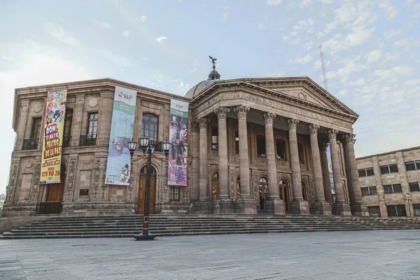 20 de junio de 2019 San Luis Potos (México): Iglesias del centro histórico de la ciudad colonial de San Luis Potos (México) —  Fotos de Stock