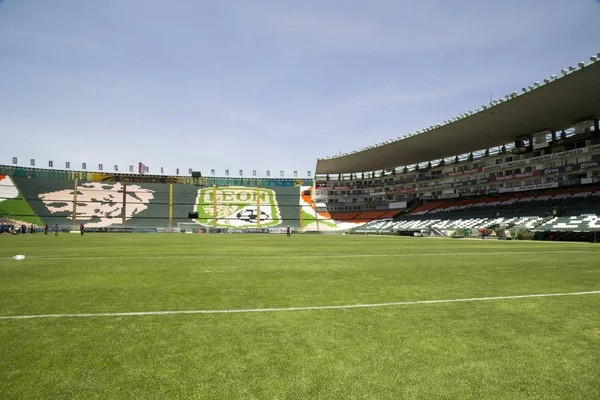 Leon, Guanajuato Mexico- 20 de junho de 2019: Estadio Len, Nou Camp - Club Len F.C. vista panorâmica — Fotografia de Stock