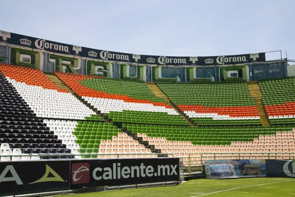 Leon, Guanajuato México - 20 de junio de 2019: Estadio Len, Nou Camp - Club Len F.C. vista panorámica — Foto de Stock