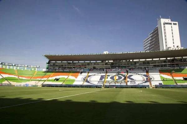Leon, Guanajuato Mxico - 20 de junho de 2019: Estadio Len, Nou Camp - Club Len F.C. vista panorâmica — Fotografia de Stock