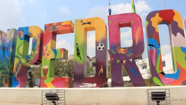 Honduras San Pedro Sula May 2019 Center City San Pedro — Stock Video