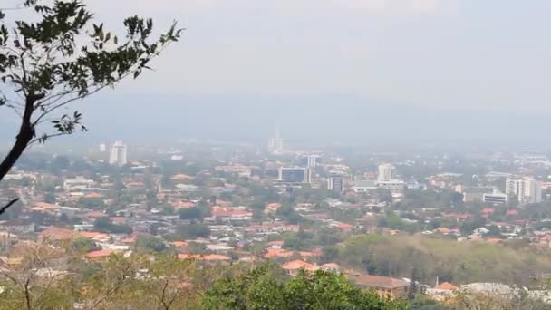 Honduras San Pedro Sula Květen 2019 Panoramatický Pohled San Pedro — Stock video