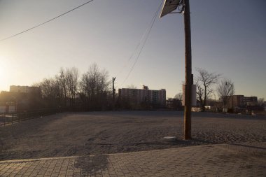 Newark, Nj, Usa - 7 Mayıs 2019: Penn İstasyonu 'nun dışında, New Jersey, ABD. Newark, Nj, Usa - 7 Mayıs 2019: Elizbabeth tren istasyonu, New Jersey, Usa.