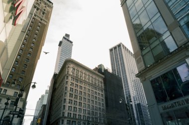 New York Şehri, Usa - 8 Mayıs 2019: New York Sokak Yolu