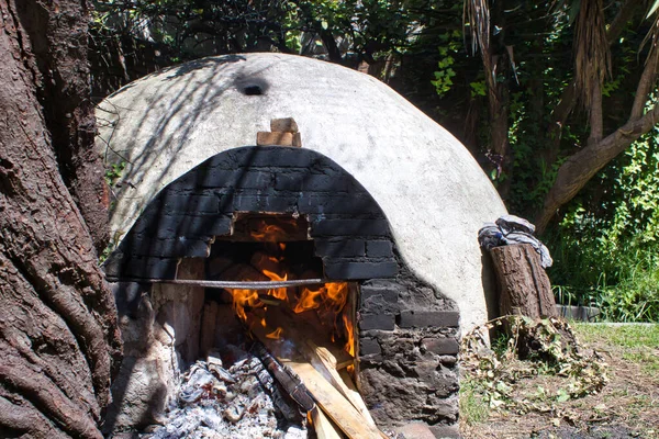 Temazcal, prehiszpański rytuał w Meksyku — Zdjęcie stockowe