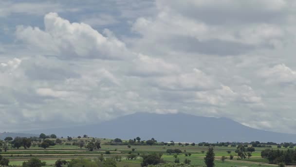 Lapso Tiempo Del Volcán Mlinche — Vídeos de Stock