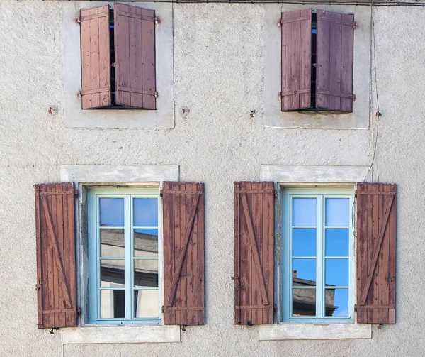 Windows Facade France — Stock Photo, Image
