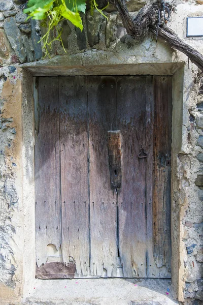 Old Wooden Door Spain — Stock Photo, Image