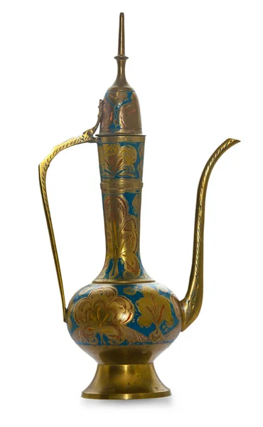 The High copper, bronze teapot — Stock Photo, Image