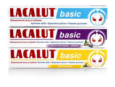 Lacalut Aktiv tıbbi diş macunu.