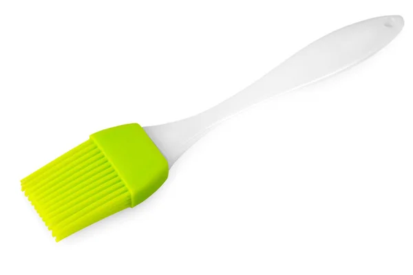 De Cooking silicone Brush, geïsoleerd op witte achtergrond — Stockfoto