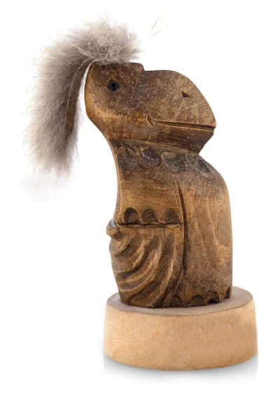 Сувенир Деревянная Камчатка Кутх аборигенов религиозных обрядов на ж — стоковое фото