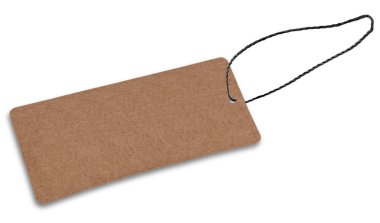 Boş kağıt fiyat etiketi veya etiket yalıtılmış