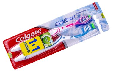 Colgate oral fırça beyaz.