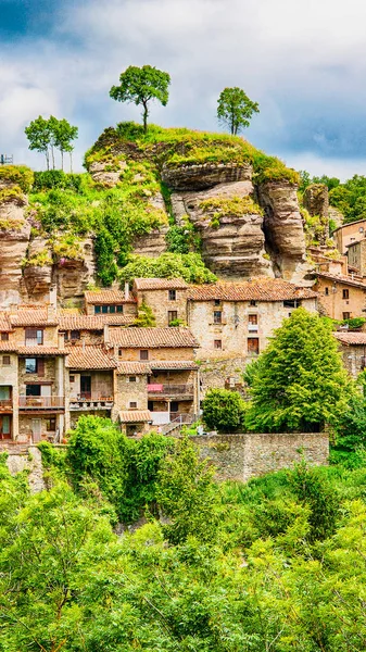 Rupit, un pueblo medieval en medio de la naturaleza — Foto de Stock