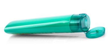 Şampuan veya hijyenik kozmetik ürün ile Plastik Şişe, bir