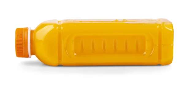 Gelas jus jeruk, diisolasi pada latar belakang putih — Stok Foto
