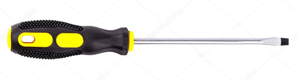 Screwdriver isolated on white background.
