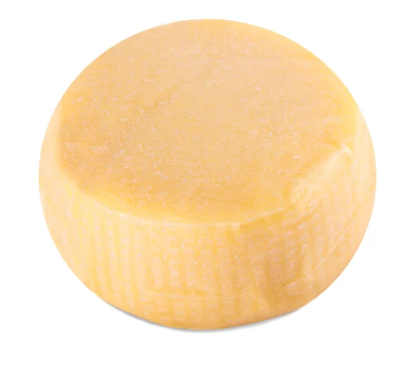 Sýr Izolovaný Bílém Zahrnuto Oříznutí Cesty — Stock fotografie