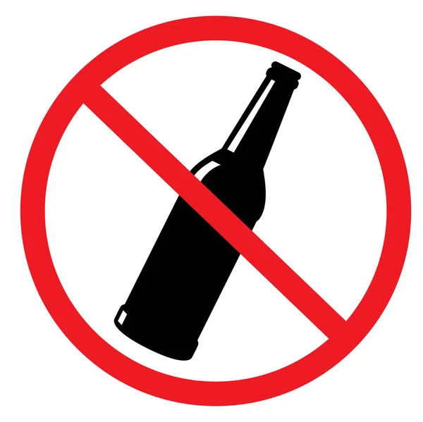 yasaklı maddeleri şişe vektör simgesi