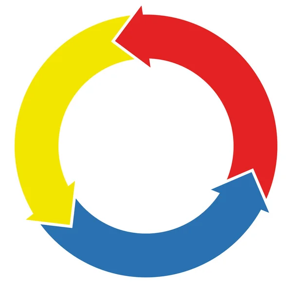 Daire okları Infographic şablon pasta grafikler 