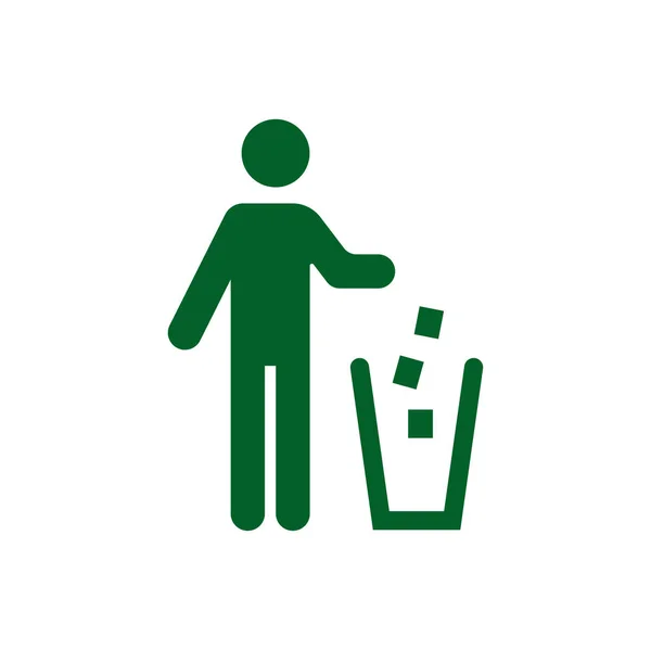 vektör işareti çöp yok