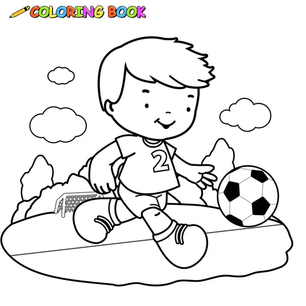 Featured image of post Dibujos Para Colorear De Niños Jugando Futbol