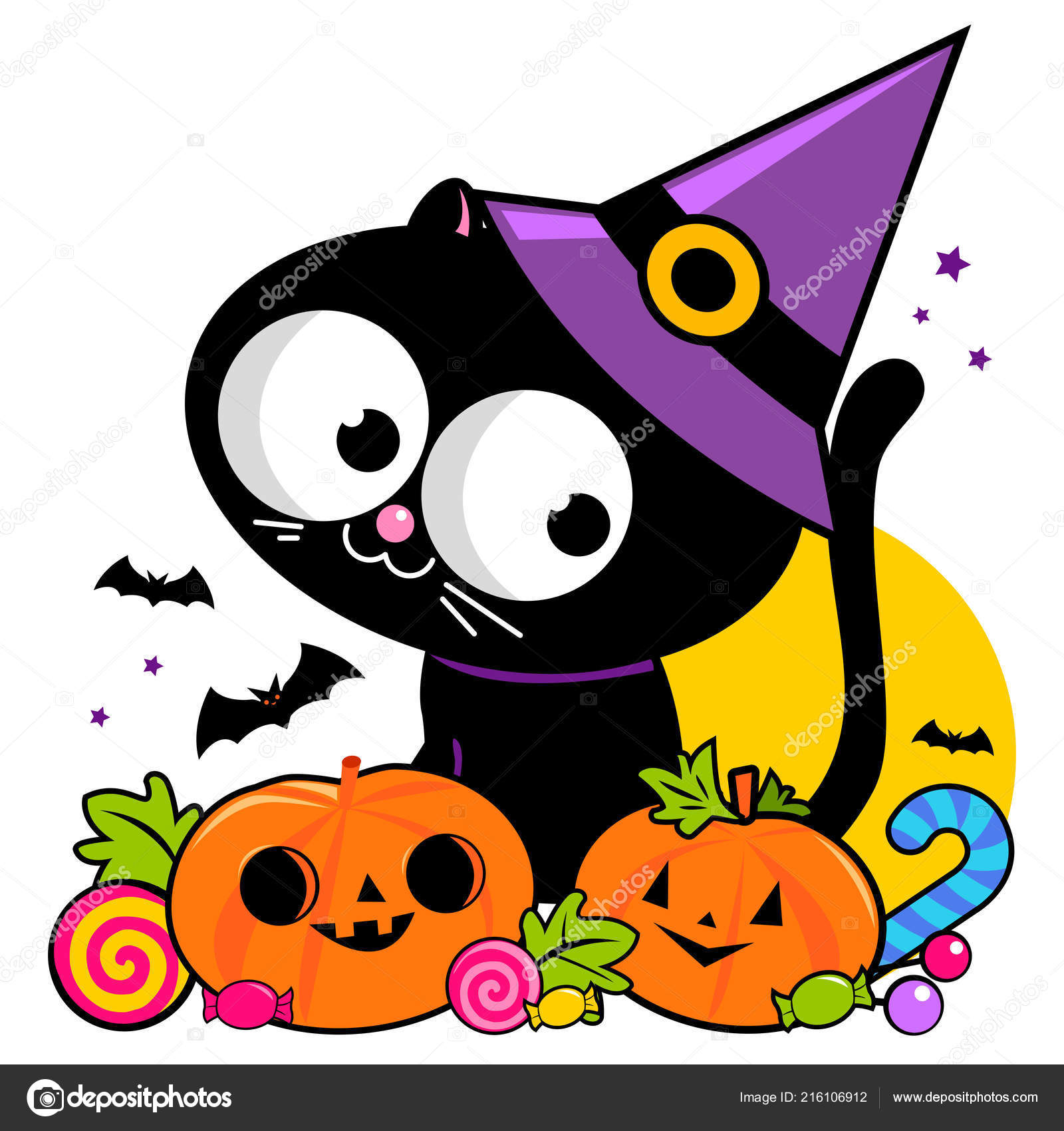 Abóbora Assustadora De Halloween Com Chifres PNG , Ilustração